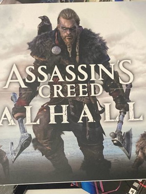 Ubisoft Assassins Creed Valhalla Store Promo Display Plastic new