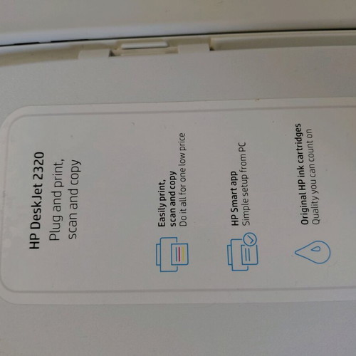 HP Desktop 2320 Printer Scanner like new