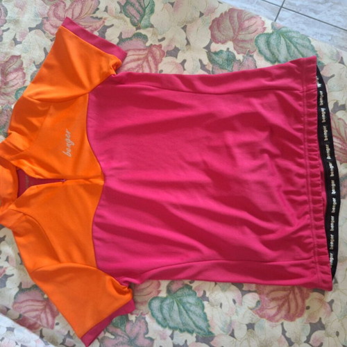Benger cycling jersey with pockets and zipper, medium large