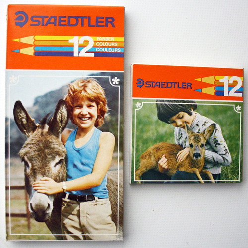 Staedtler Vintage 80's Colored Pencil Sets New, Made in Germany