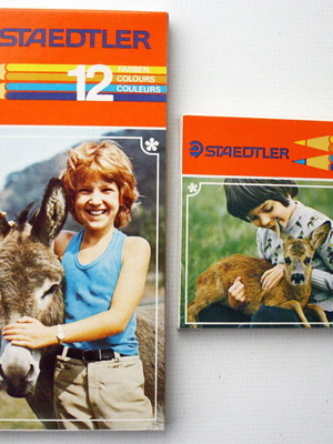 Staedtler Vintage 80's Colored Pencil Sets New, Made in Germany