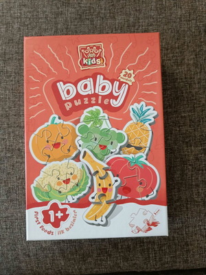 Art Kids baby puzzle new with first foods theme for 1+ years
