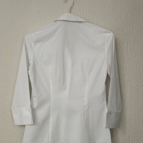 White women's shirt with 3/4 sleeves Fabrika, size XS, new
