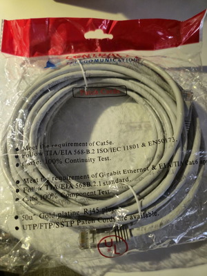 Central Telecom καλώδιο δικτύου UTP Cat5e, 10 μ.