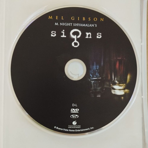 DVDs Out Cold and Signs set like new, subtitles