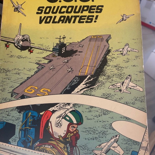 SOS Soucoupes Volantes 1959 like new, rare comic
