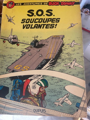 SOS Soucoupes Volantes 1959 like new, rare comic