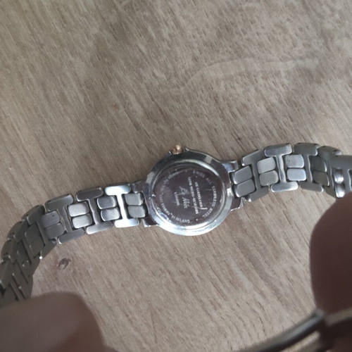 Le Noir ELXIS women's wristwatch, gold and silver tone
