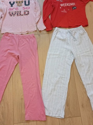 Pajamas used, 2 pairs, size 146-152, H&M