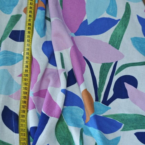 Women's Floral Linen-Effect Dress like new