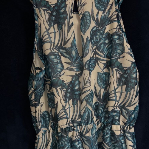 Long turquoise dress like new, size S