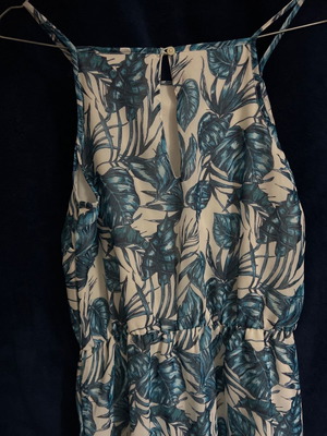 Long turquoise dress like new, size S
