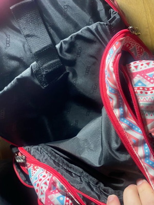 Polo backpack used, large, pink