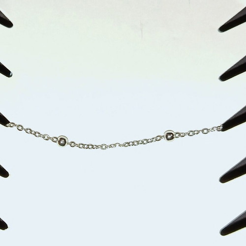Thin silver chain bracelet brand new