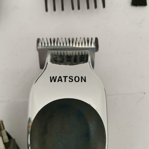 Watson hair clipper used, year 2018