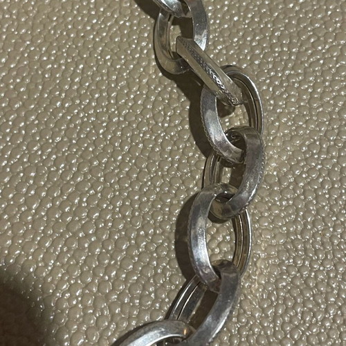 Silver 925 necklace used, 43 cm