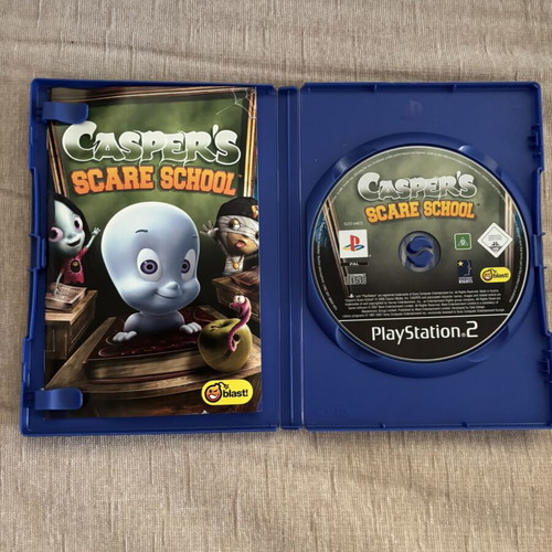 Casper's Scare School PlayStation 2 PS2 game used, Greek version