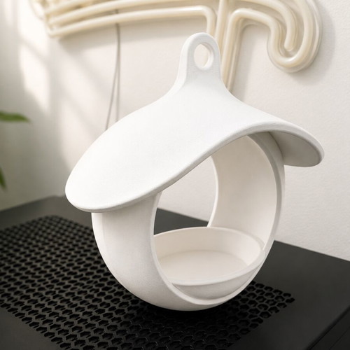 Minimalist Bird Feeder handmade 3D printed