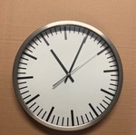 IKEA round wall clock, 30.5cm diameter, sturdy build