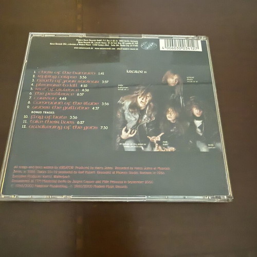 Kreator Pleasure to Kill thrash metal CD album
