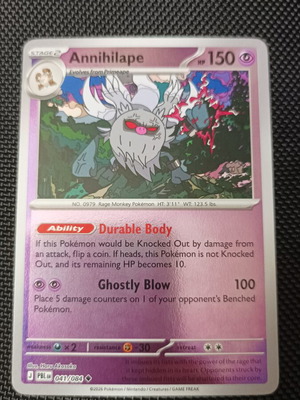 Annihilape PBL Reverse Holo card new