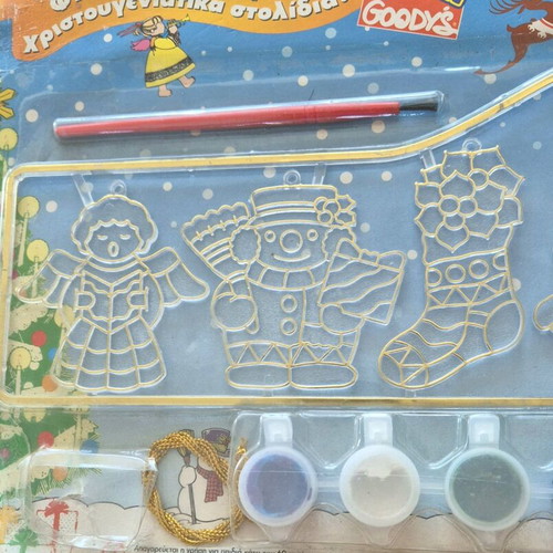 Goodys Christmas toy used with figures and paints