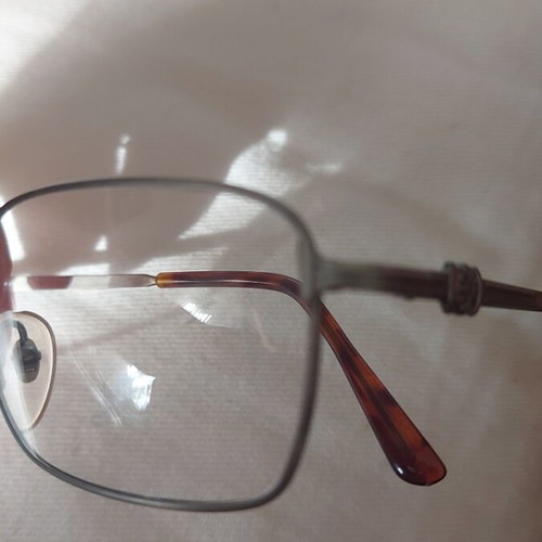 Nazareno Corsini vintage silver optical frame like new