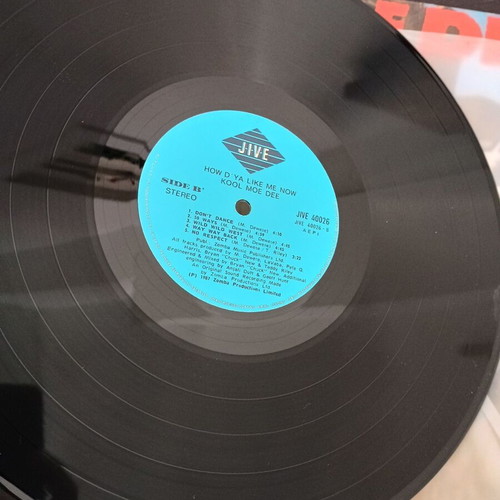 Kool Moe Dee How Ya Like Me Now vinyl record new, hip-hop