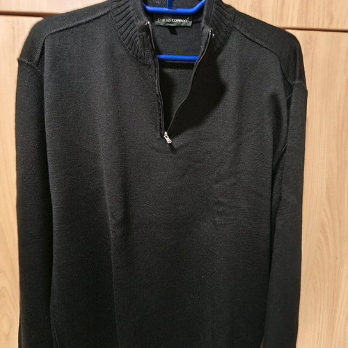 Oxford Company black sweater used, size L
