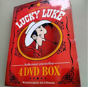 Lucky luke 4dvd box