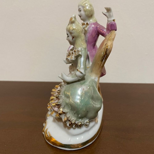 Vintage porcelain figurine handmade, new, made in Japan