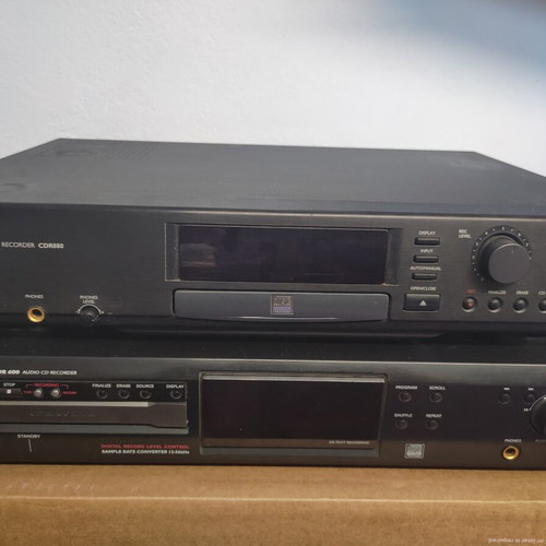 Philips CDR Recorder 880 and CDR Recorder 600 used, 2 pieces