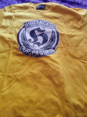 T-shirt Ultras καινούργιο, κίτρινο, μέγεθος M