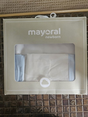 Mayoral σεντόνι κούνιας καινούργιο, γαλάζιο 120x80