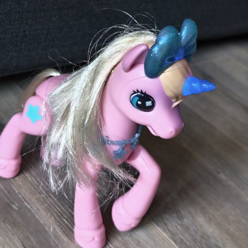 Mechanical Unicorn with Sounds and Light-Up Horn like new