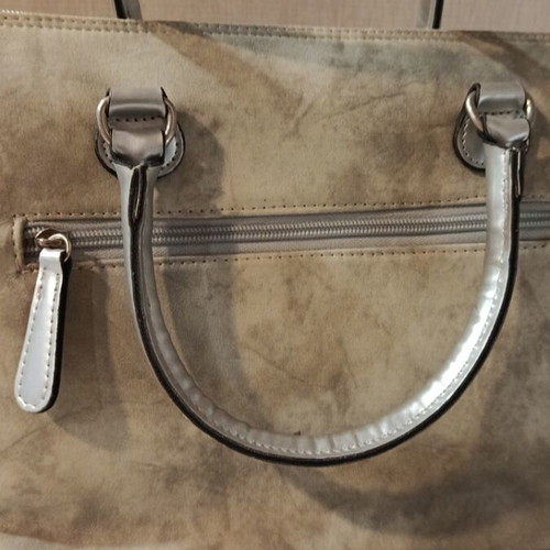 Women's shoulder bag new, gray