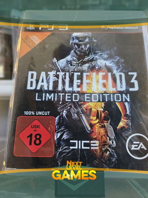 Battlefield 3 Limited Edition PS3 game like new