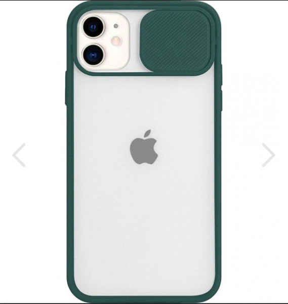 Case Lens Camera Protection iPhone XR Πράσινη