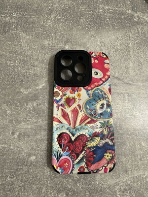 iPhone 15 Pro case with Totem Eye pattern like new
