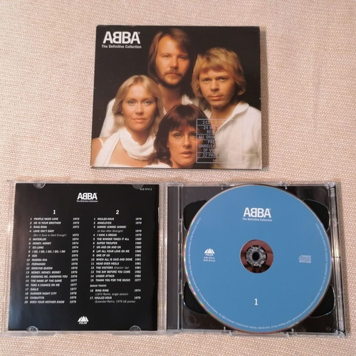 ABBA The Definitive Collection CD like new, pop