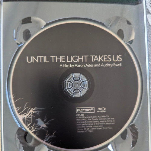 Until the Light Take Us BluRay like new, signed