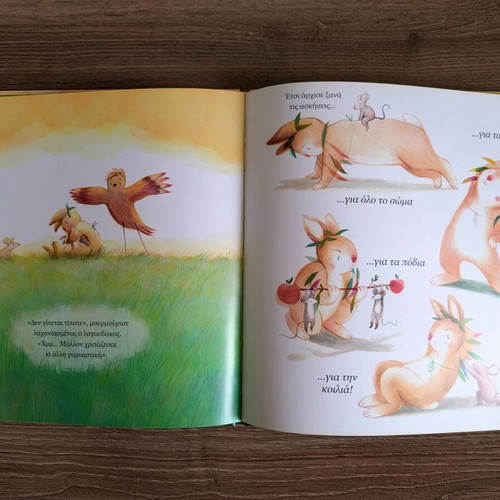 The Rabbit Who Wants to Fly! children's book by Bonnie Grubman
