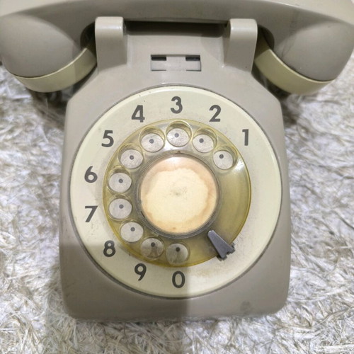Vintage telephone used, Greek made 1972