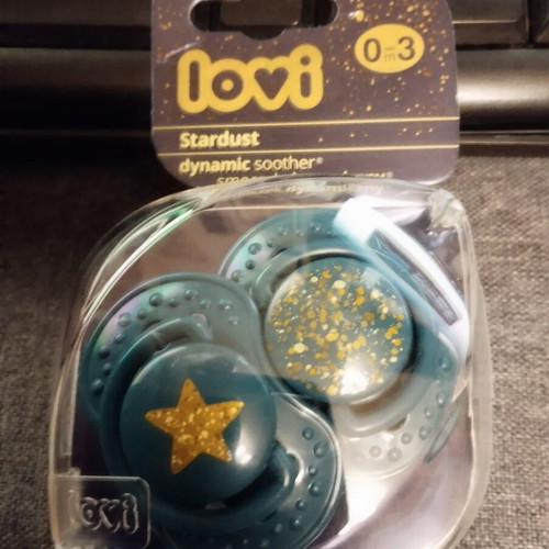 Lovi Stardust pacifier 0-3 months new