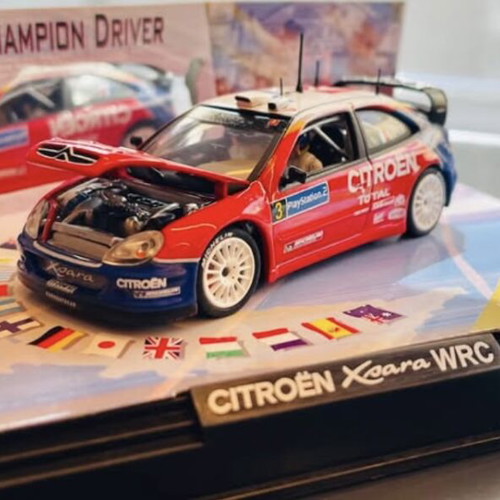 Citroen Xsara World Champion Driver Diorama 1/43 new, numbered