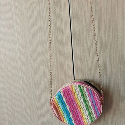 Shoulder bag new with gold strap