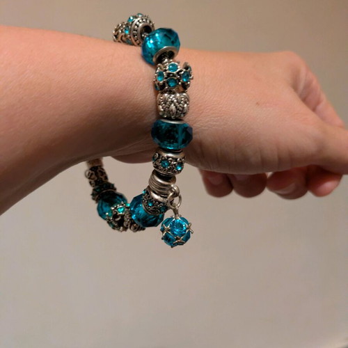 Constellation women's bracelet new, blue turquoise