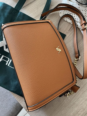 Verde crossbody bag new, brown