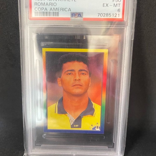 Ronaldo, Romario, Rivaldo cards used, very rare