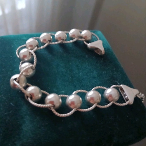 925 silver bracelet, 19 cm, 22 grams
